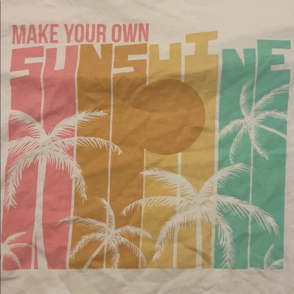 Graphic “ Make your own sunshine” T-shirt L - Picture 3 of 4